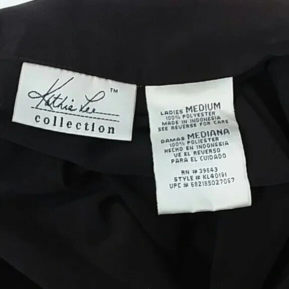 Kathie lee Collection top Women's size medium brown * - Picture 4 of 5